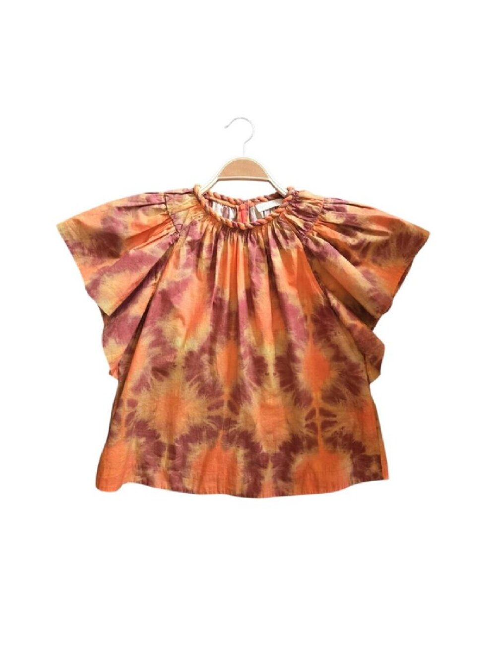 Ulla Johnson Kaya Ruffle Top sz 4 retail 360.00